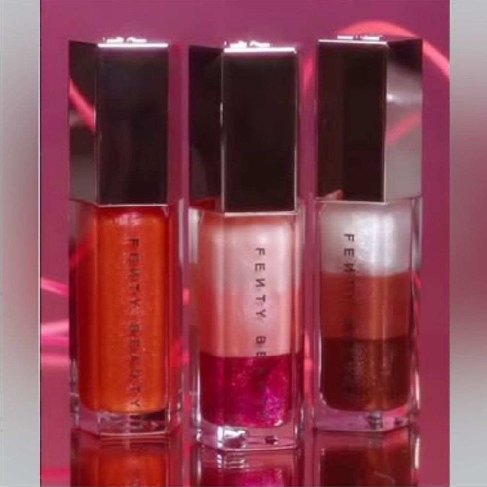 Fenty Beauty Glossy Posse Lip Gloss Set VIII NIB Limited Edition - Picture 3 of 6